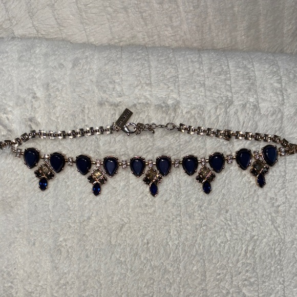 The Limited Blue and Gold Necklace - Picture 4 of 5